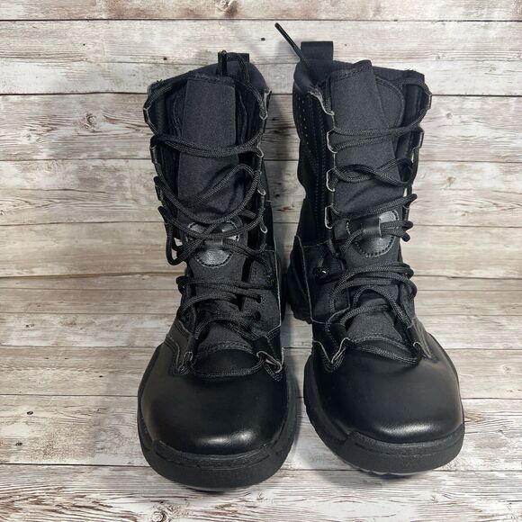 Nike Special Field  Boot 8” Tactical Boots Triple Black  Model AO7507-001 Size 7 - Picture 2 of 7